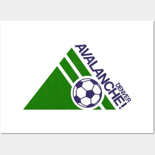Defunct Denver Avalanche Soccer 1980 Posters and Art